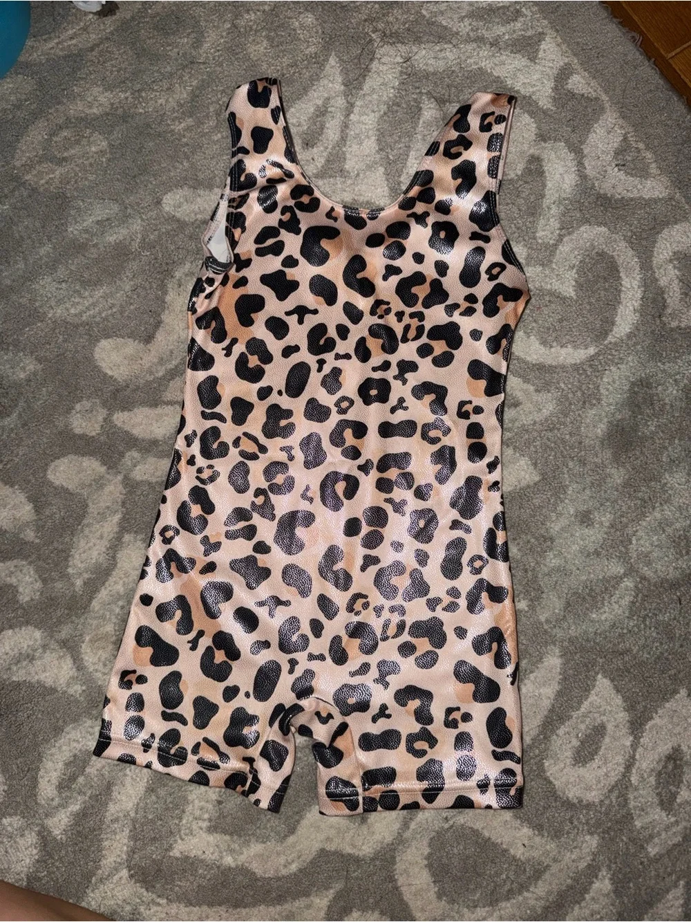 Kids Gymnastics Bundle of 4 Floral & Animal Print One-Piece Romper - Multicolor